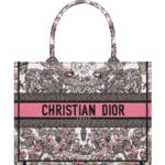 Christian Dior Medium Dior Book Tote Pink